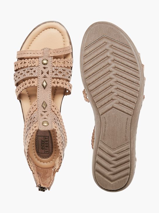 easy street sandalo marrone deichmann
