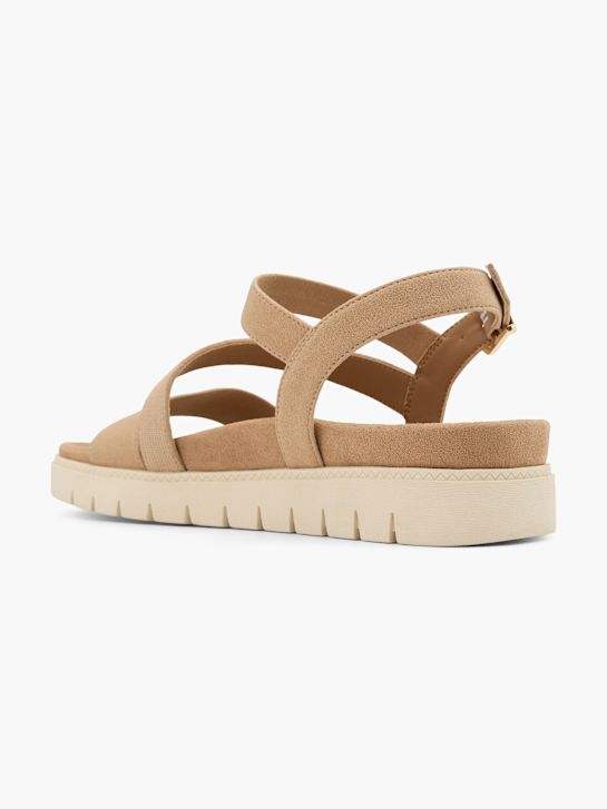 graceland sandalo beige deichmann