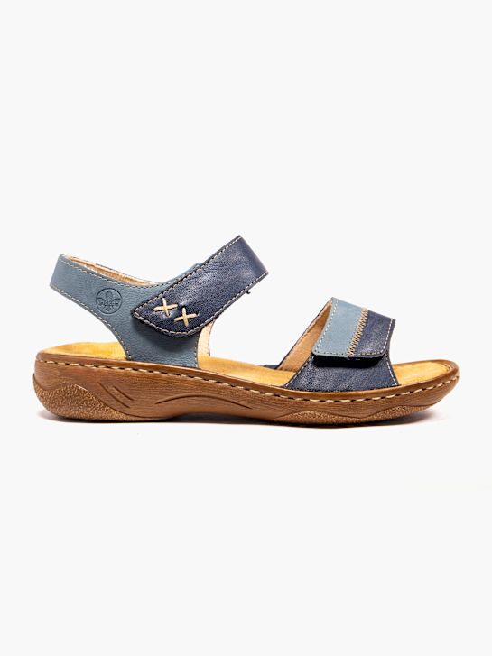 rieker sandalo blu deichmann