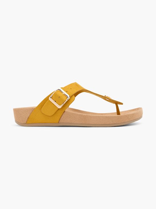 graceland flip flop giallo deichmann