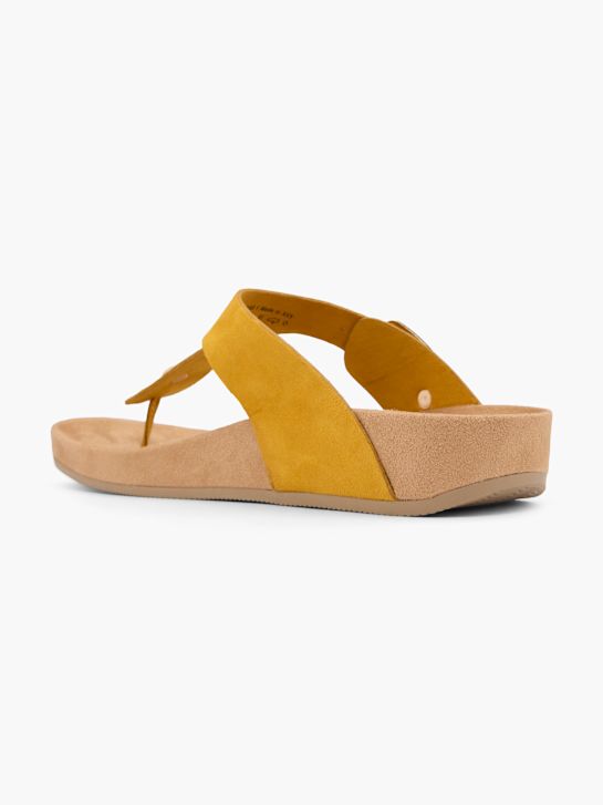 graceland flip flop giallo deichmann