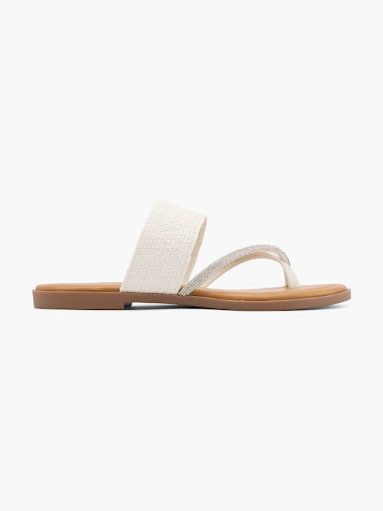 graceland flip flop bianco deichmann