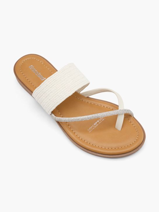 graceland flip flop bianco deichmann