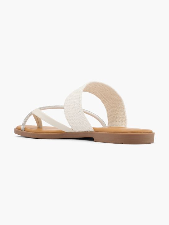 graceland flip flop bianco deichmann