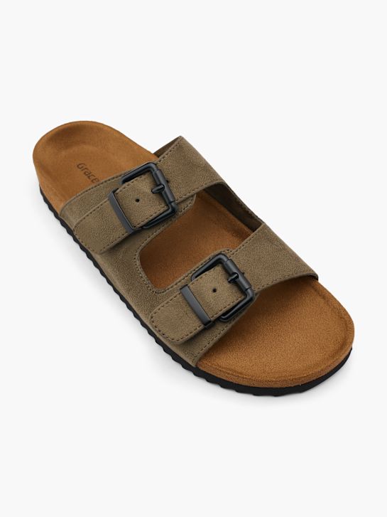 graceland plantare sandalo khaki deichmann