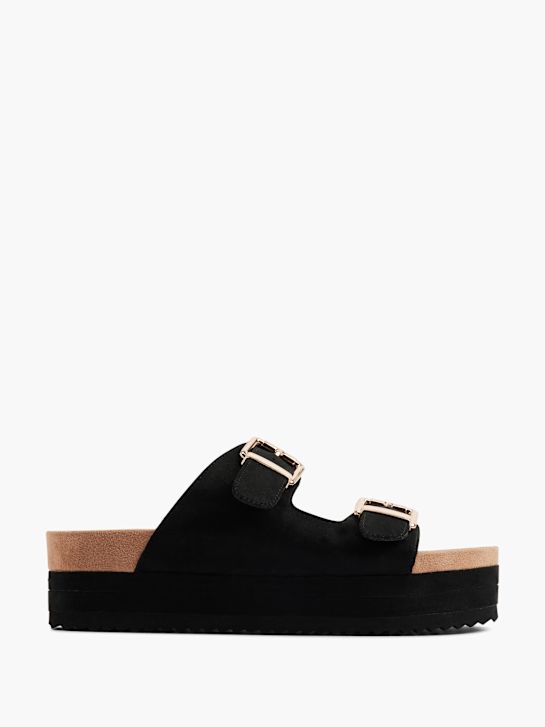 graceland plantare sandalo nero deichmann