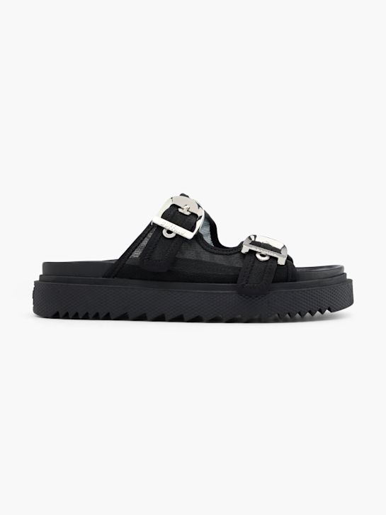 buffalo plantare sandalo nero deichmann