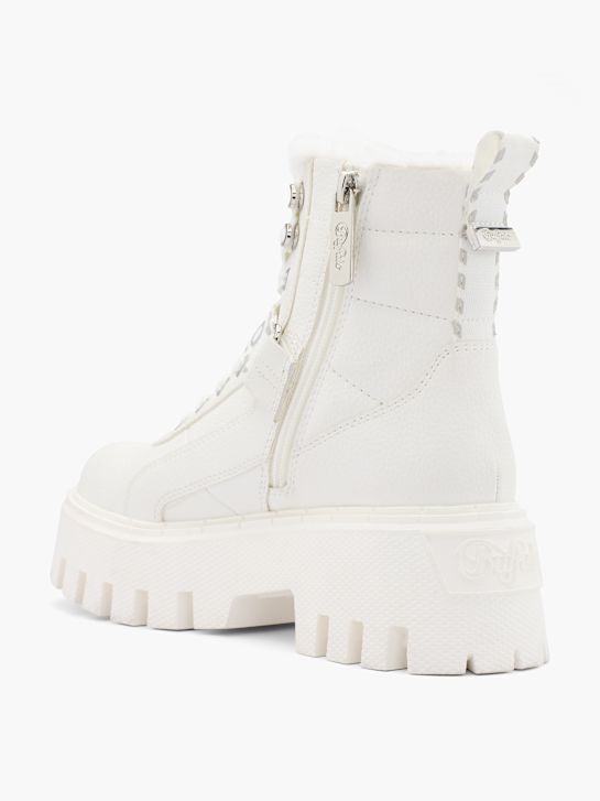 buffalo lace-up boot bianco deichmann