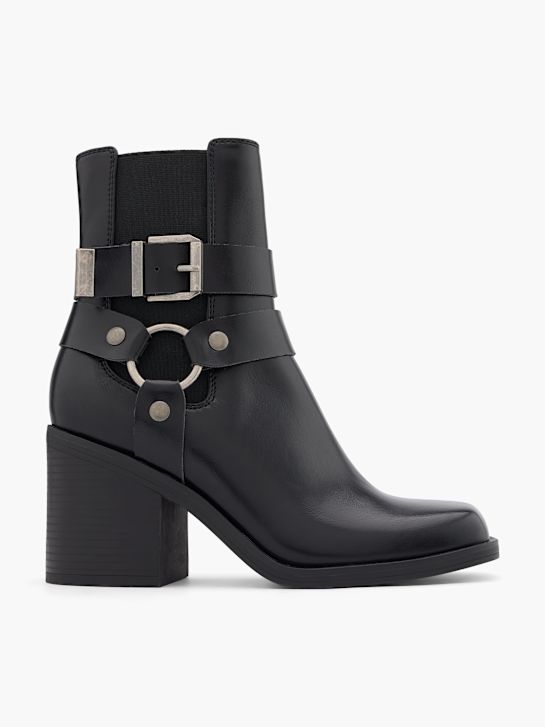 passerella con il tacco chelsea boot nero deichmann