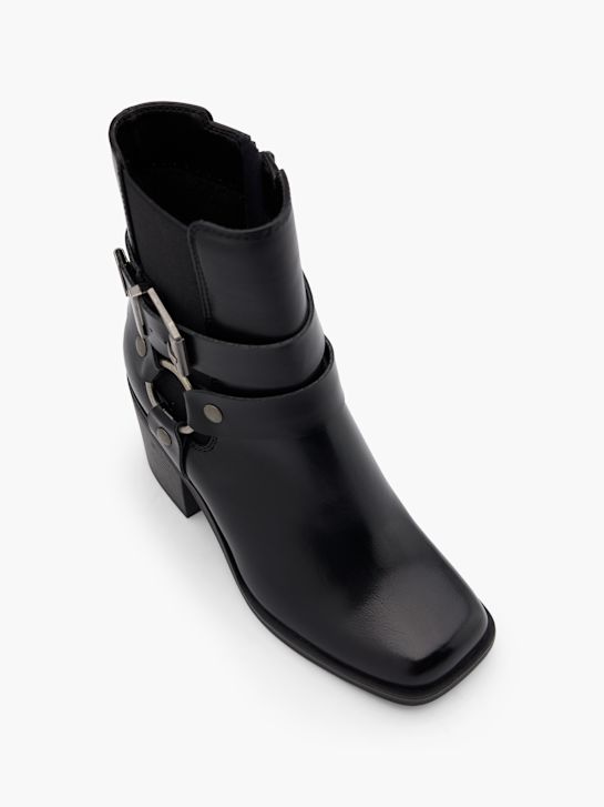 passerella con il tacco chelsea boot nero deichmann
