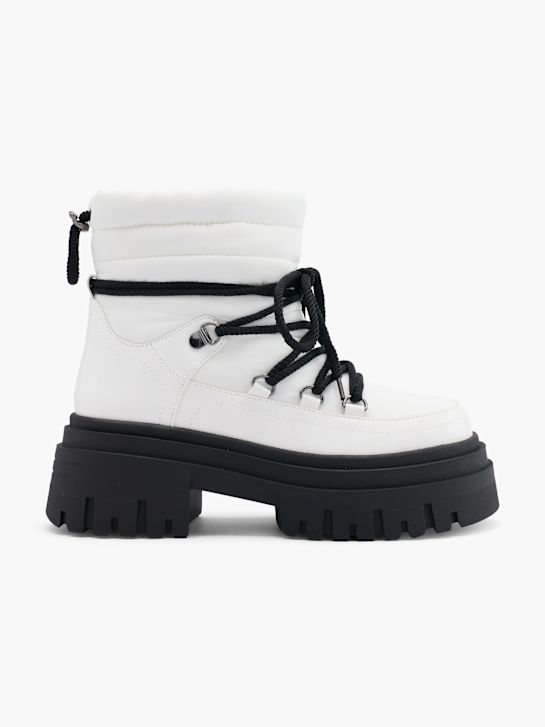 passerella lace-up boot bianco deichmann