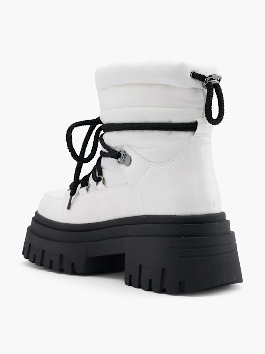 passerella lace-up boot bianco deichmann