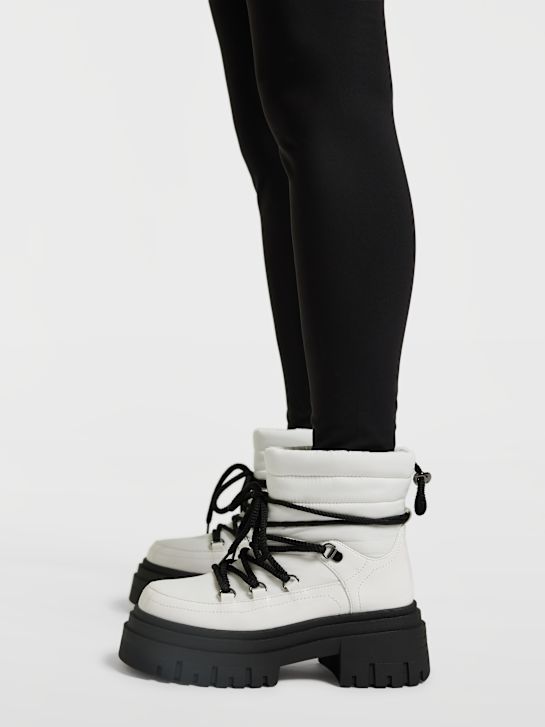 passerella lace-up boot bianco deichmann