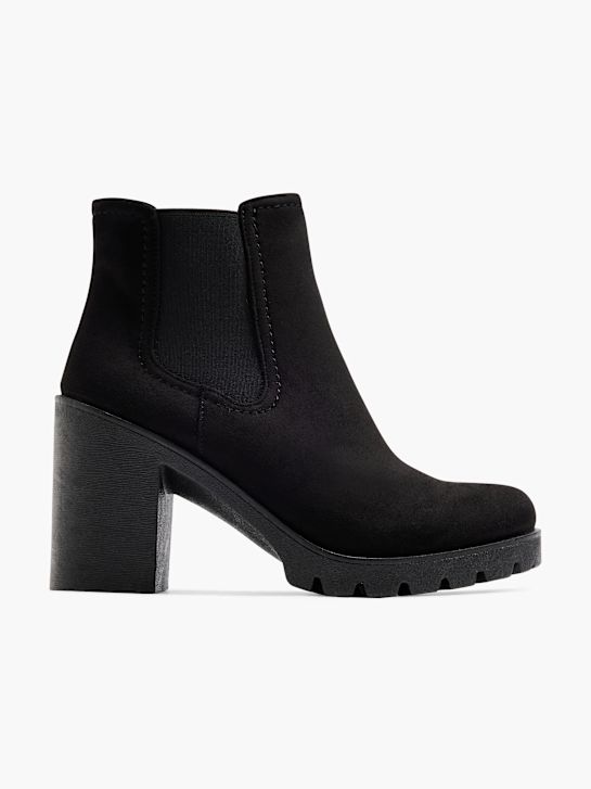 graceland con tacco chelsea boot nero deichmann