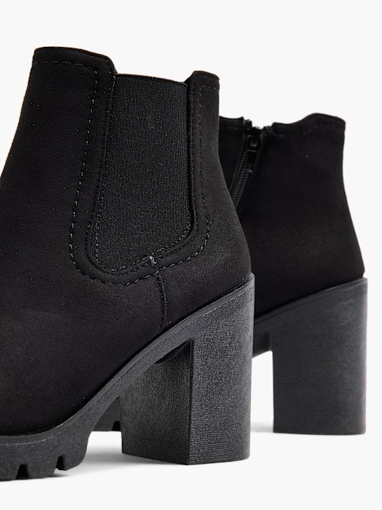 graceland con tacco chelsea boot nero deichmann