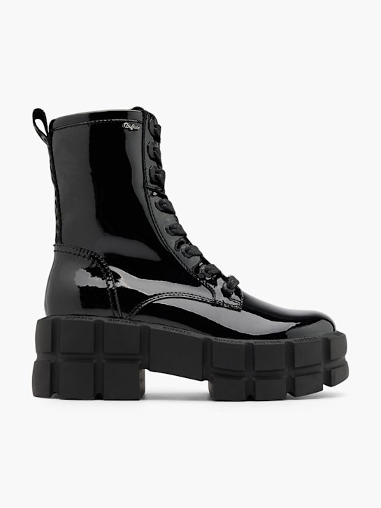 buffalo lace-up boot black deichmann