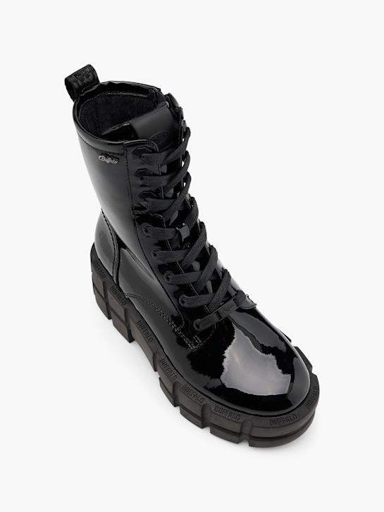 buffalo lace-up boot black deichmann