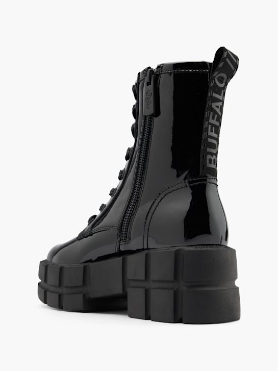 buffalo lace-up boot black deichmann