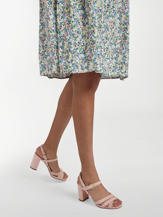 5th avenue sandalo con tacco rosa deichmann