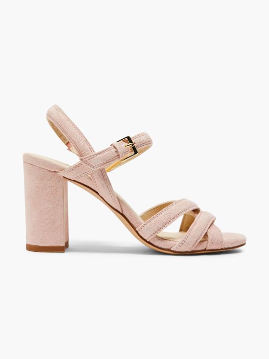 5th avenue sandalo con tacco rosa deichmann