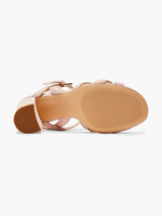 5th avenue sandalo con tacco rosa deichmann