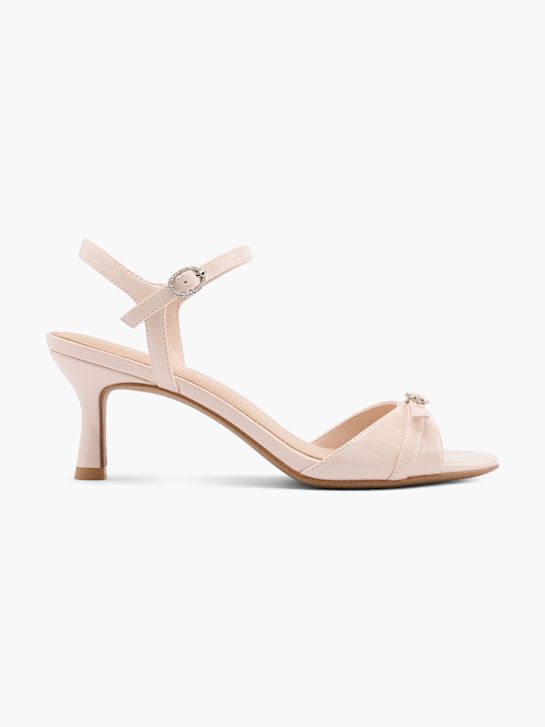 graceland con tacco sandalo beige deichmann