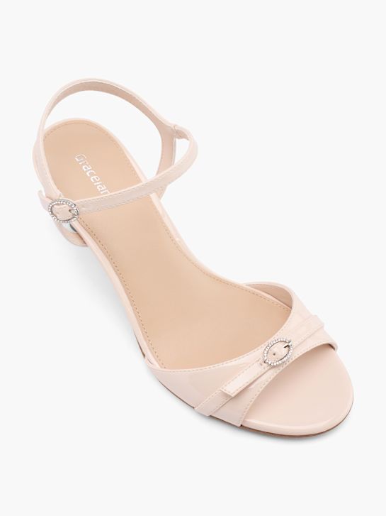 graceland con tacco sandalo beige deichmann