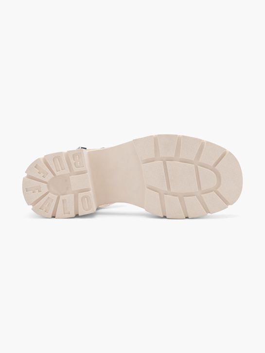 buffalo con tacco sandalo beige deichmann