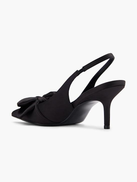 passerella slingback tacco nero deichmann