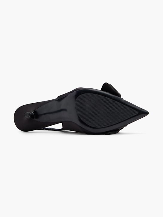 passerella slingback tacco nero deichmann