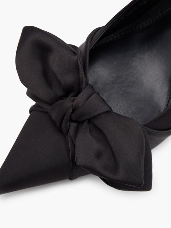 passerella slingback tacco nero deichmann