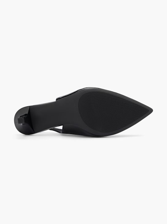 passerella slingback tacco nero deichmann