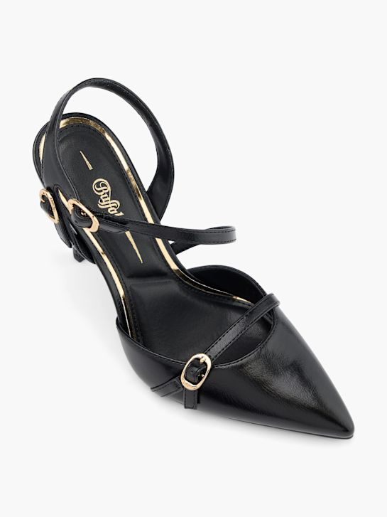 buffalo legato tacco nero deichmann