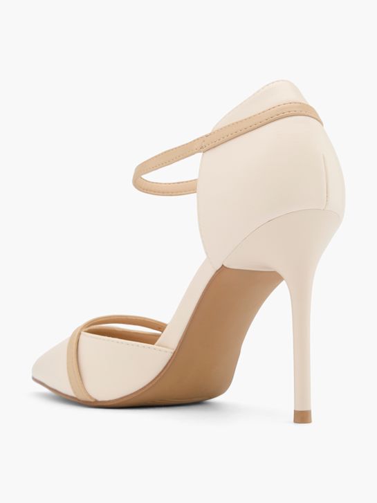passerella a corto di tacco beige deichmann