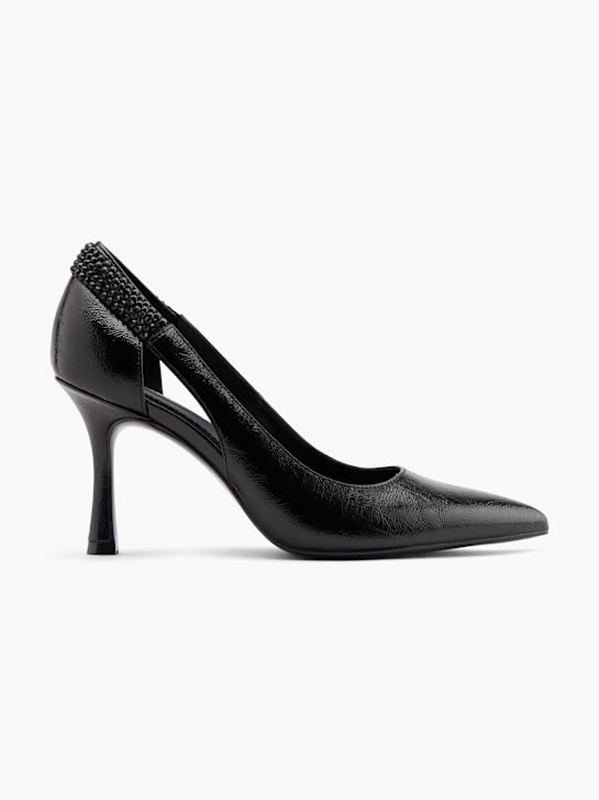 passerella tacco nero deichmann
