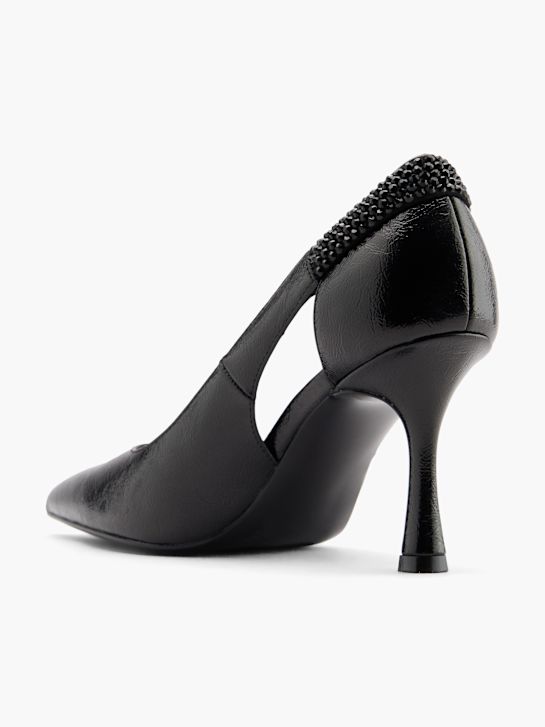 passerella tacco nero deichmann