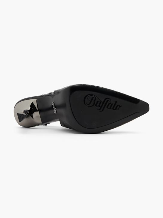 buffalo slingback tacco nero deichmann