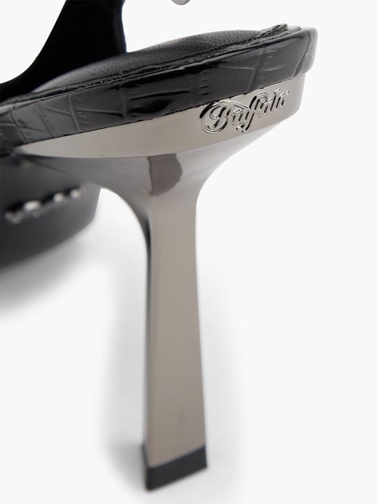 buffalo slingback tacco nero deichmann