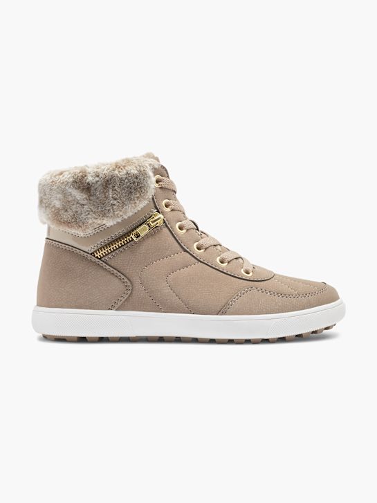 vty high top trainer taupe deichmann