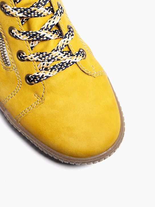 rieker high top trainer giallo deichmann