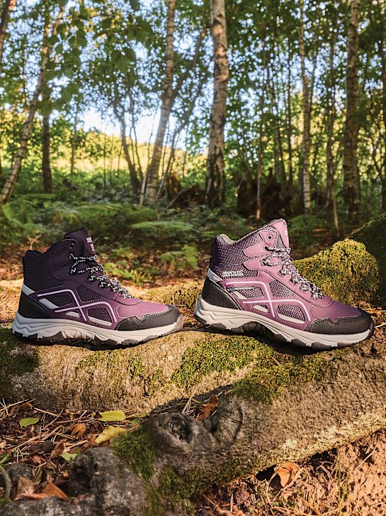 regata a piedi scarpe viola deichmann