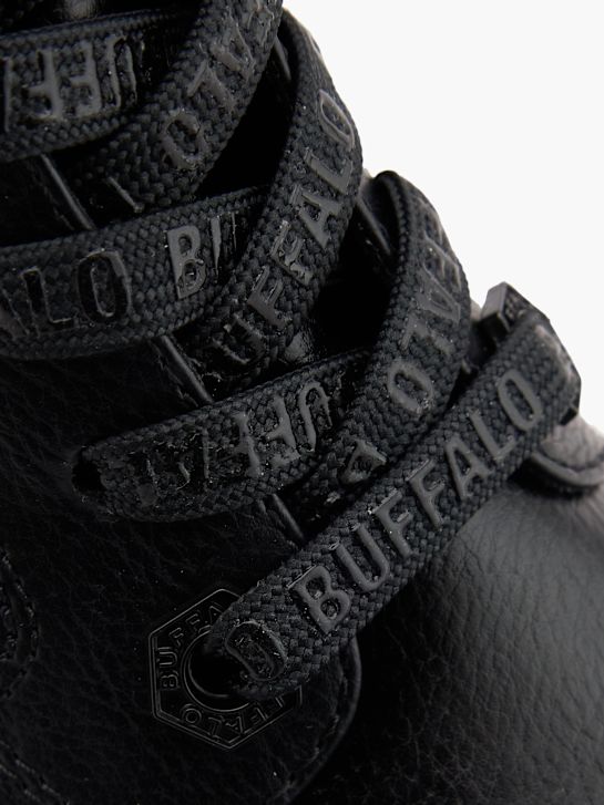 buffalo cucita ankle boot nero deichmann