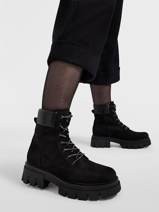 passerella lace-up boot black deichmann