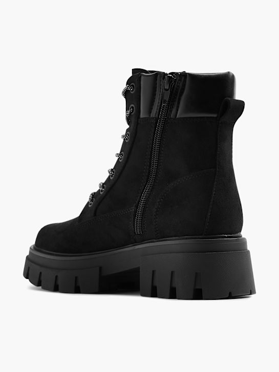 passerella lace-up boot black deichmann