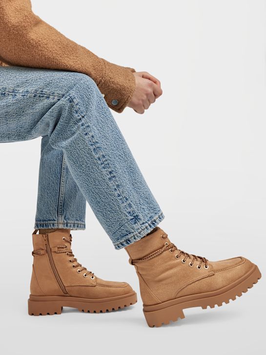 graceland lace-up boot marrone deichmann