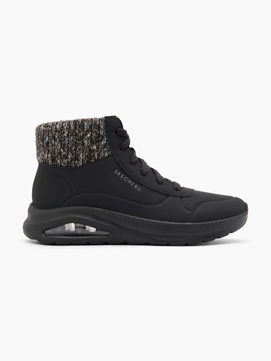 skechers con-aria lace-up boot black deichmann