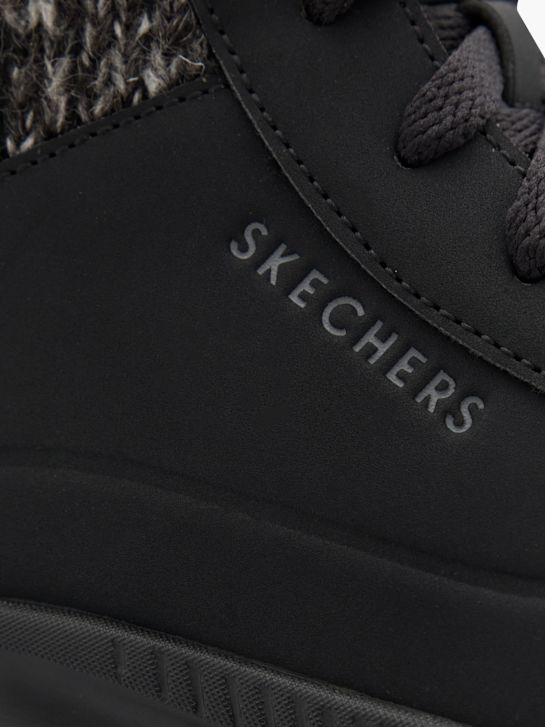 skechers con-aria lace-up boot black deichmann