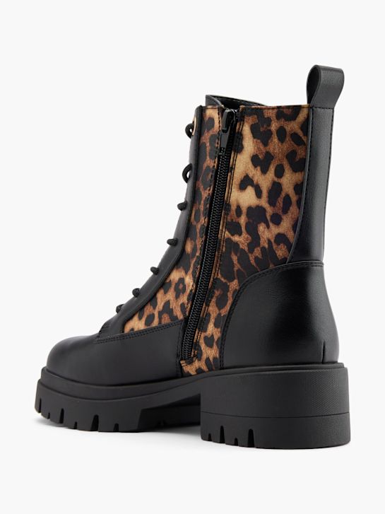 passerella lace-up boot black deichmann