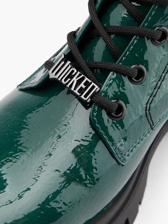 malvagi lace-up boot verde deichmann