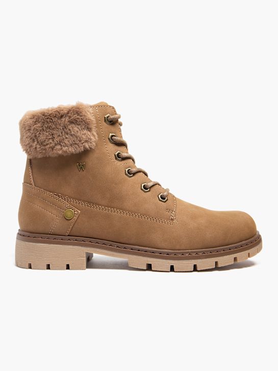 wrangler lace-up boot marrone deichmann
